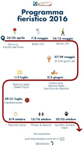 programma fieristico 2016